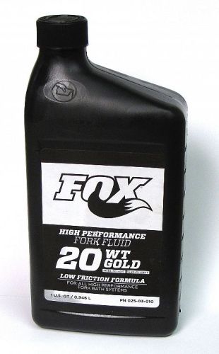 OLEJ FOX FORK FLUID 20WT GOLD 946ml (32 oz)