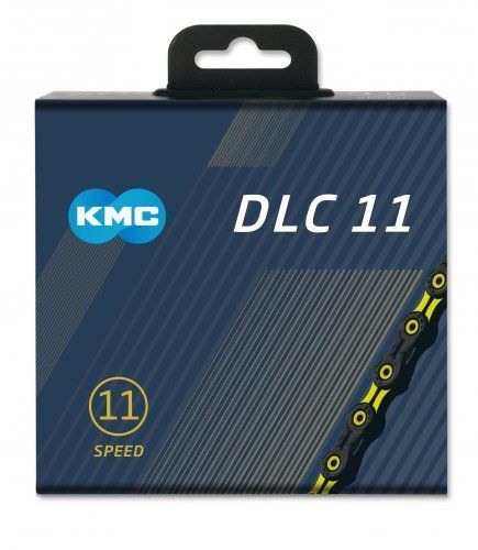 ŘETĚZ KMC X-11-SL DLC ŽLUTO/ČERNÝ BOX