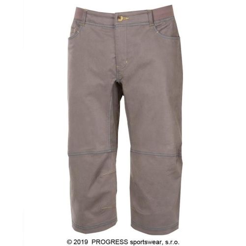 CACTUS 3Q pánské 3/4 outdoor kalhoty - S-šedohnědá