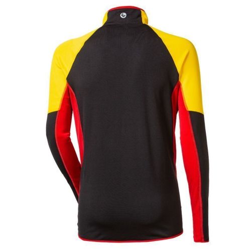 GERMANY  pánská sportovní mikina v národních barvách - M-černá/červená/žlutá