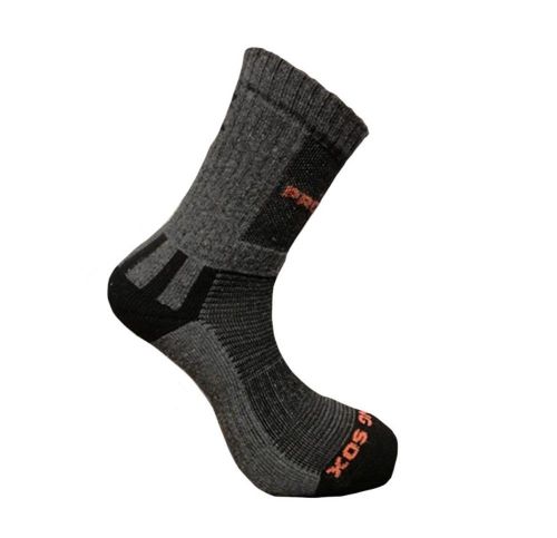 HIKING SOX turistické ponožky - 39-42-šedá
