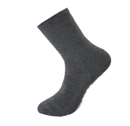 MANAGER MERINO ponožky s merino-vlnou - 6-8-šedá
