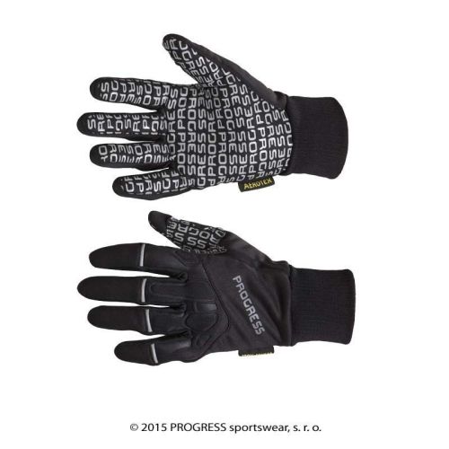 SNOWRIDE GLOVES zimní sportovní rukavice - S-černá