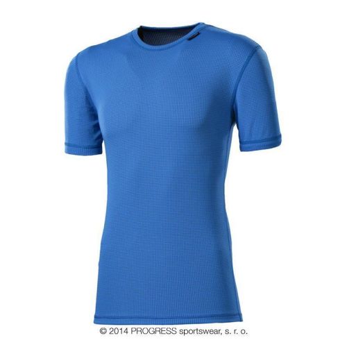 MS NKR pánské funkční tričko s krátkým rukávem - M-stř.modrá
