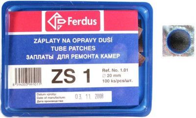 ZPLATY FERDUS ZS-1 PRMR 20MM BOX 100KS
